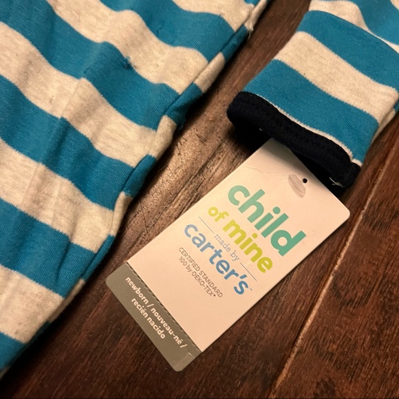 Newborn baby little brother boy sleeper zipper - Picture 9 of 10